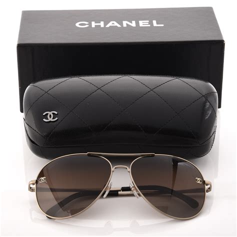 chanel avaitors|vintage chanel aviator sunglasses.